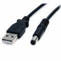 StarTech.com - 2m USB to Type M Barrel Cable - USB to 5.5mm 5V DC Cable