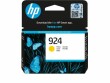 HP Inc. HP Tinte Nr. 924 (4K0U5NE) Yellow, Druckleistung Seiten: 400