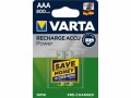 Varta Akku 2x AAA 800mAh 800 mAh, Spannung