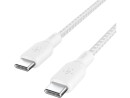 BELKIN BRAIDED USB-C/USB-C CABLE SUPPORTS FAST CHARGING UP