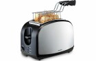 Trisa Toaster Crispy Snack Silber/Schwarz, Detailfarbe: Silber