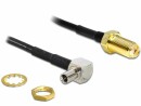 DeLock DeLOCK - Antennenadapter - SMA (W) - TS-9 (M)