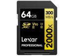 Lexar SDXC-Karte Professional 2000x GOLD Series 64 GB