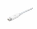 Apple Anschlusskabel Thunderbolt 0.5 m, 10 Gbit/s, Weiss, Länge