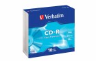 Verbatim CD-R 0.7 GB, Slimcase (10 Stück), Medientyp: CD-R