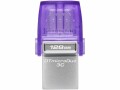 Kingston 128GB DT MICRODUO 3C 200MB/S DUAL USB-A + USB-C  NMS NS EXT