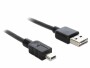 DeLock USB 2.0-Kabel EASY-USB USB A - Mini-USB B