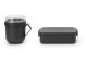 Brabantia Lunchbox Make & Take Dunkelgrau, Materialtyp: Kunststoff
