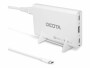 DICOTA 3Port Desktop Charger 65 W, Ladeport Output: 1x