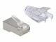 DeLock Stecker RJ45, FTP, Cat.6 50 Stück, Transparent