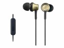 Sony In-Ear-Kopfhörer MDREX650APT Gold, Detailfarbe: Gold