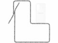 Urbany's Necklace Case Galaxy S20 Flashy Silver Transparent