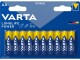 Varta High Energy - Batteria 10 x tipo AA - Alcalina
