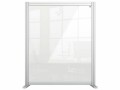 Nobo Schreibtischtrennwand Premium Plus 80 x 100 cm Acryl