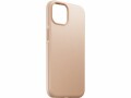 Nomad Back Cover Modern Leather iPhone 14 Beige, Fallsicher