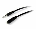 StarTech.com - 2m 3.5mm 4 Position TRRS Headset Extension Cable - M/F