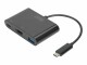 Digitus MultiPort - Adattatore video esterno - USB-C 3.1