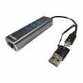 D-Link USB-C GIGABIT ETHERNET ADAPTER WITH 3X USB 3.0 PORTS