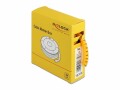 DeLock Kabelkennzeichnung Nr.4, gelb, 500 Stück, Produkttyp