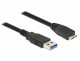 DeLock USB 3.0-Kabel USB A - Micro-USB B