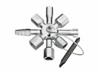 Knipex Schaltschrankschlüssel TwinKey, Set: Nein, Werkzeugtyp