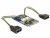 Bild 0 DeLock Mini-PCI-Express-Karte 95242, Datenanschluss Seite B: USB