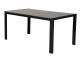 COCON Tisch Alice, 150 x 90 cm, Grau/Schwarz, Detailfarbe