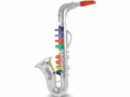 Bontempi Musikinstrument Saxophon mit 8 farbigen Tasten