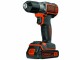 Black & Decker BLACK+DECKER Akku-Bohrschrauber ASD18K Autosense