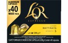 L'Or Kaffeekapseln Mattinata 40 Stück, Entkoffeiniert: Nein