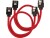 Bild 0 Corsair SATA3-Kabel Premium Set Rot 30 cm, Datenanschluss Seite