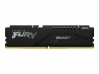 Kingston 16GB DDR5 6400MT/S CL32 DIMM FURY BEAST BLACK XMP