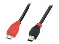 LINDY - USB-Kabel - Mini-USB, Typ B (M) bis