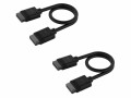 Corsair iCUE LINK Kabel 2x 200 mm, Leuchtmittel: Ohne