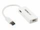 StarTech.com - USB 3.0 to Gigabit Ethernet Adapter NIC w/ USB Port (White) - USB 3.0 NIC - 10/100/1000 Mbps USB 3.0 LAN Adapter (USB31000SPTW)