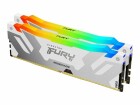 Kingston 32GB DDR5-8000MT/s CL38 DIMM (Kit of 2)Renegade RGB White