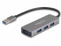 DeLock HUB 4Port DeLOCK 4xUSB3.2 Grey