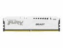 Kingston 16GB DDR5 6000MT/S CL30 DIMM FURY BEAST WHITE XMP