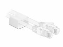 DeLock Kabel-Clip weiss 2 Stück, Ausstattung Kabelmanagement