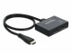 DeLock 2-Port Signalsplitter HDMI- 2x HDMI 4K 60 Hz