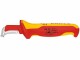 Knipex Abmantelungsmesser 180 mm mit Gleitschutz, Set: Nein