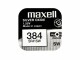 Maxell Europe LTD. Knopfzelle SR41SW 10 Stück, Batterietyp: Knopfzelle