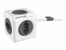 Allocacoc Tischsteckdosenleiste PowerCube Extended 5x T13