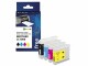 FREECOLOR Tinte Brother LC-1000 Multipack Color, Druckleistung