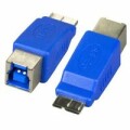 M-CAB USB 3.0 ADAPTER B/F - MICROB/M BLUE GOLD