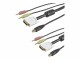 STARTECH .com 1,8m 4-in-1 USB DVI KVM Kabel mit Audio