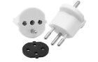 Max Hauri Fixadapter SchuKo Konturenstecker ? T12 IP44 mit