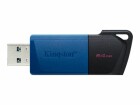 Kingston DataTraveler - USB-Flash-Laufwerk - 64 GB - USB