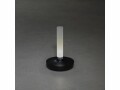 Konstsmide Akku-Tischleuchte USB Biarritz, 1800/ 3000/ 4000 K, Schwarz