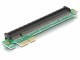 DeLock Delock PCIe - Extension Riser Karte x1 >